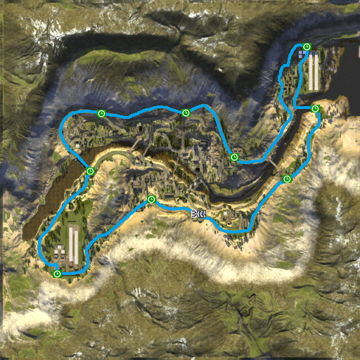 FuShe International checkpoint map