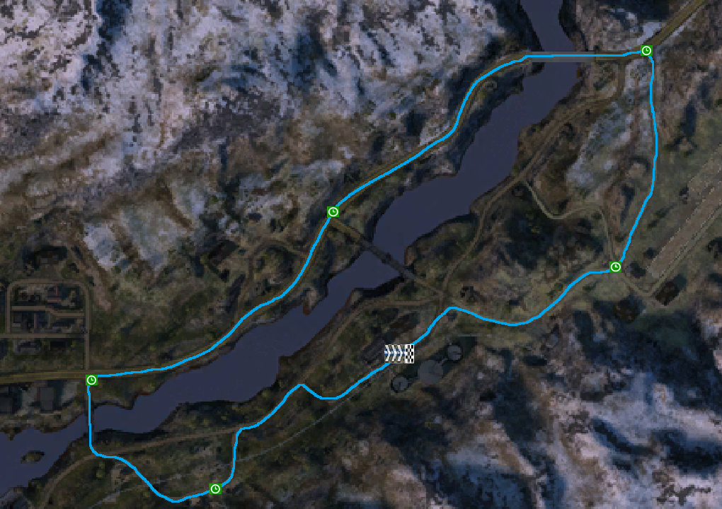 Midnight_Sun GP checkpoint map